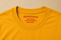 Standard Issue Tee - Mustard/Red