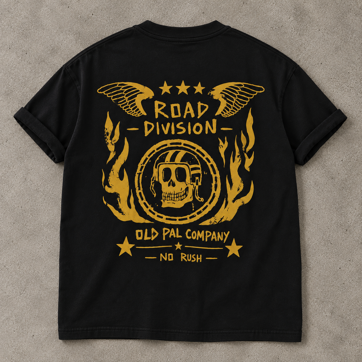 Burn Out Road Division Tee