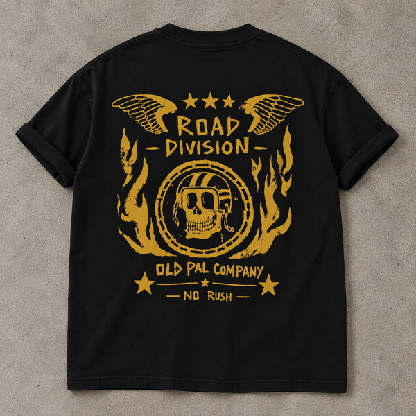 Burn Out Road Division Tee