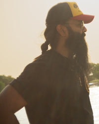 Old Pal Company Trucker - Mustard, Red & Black